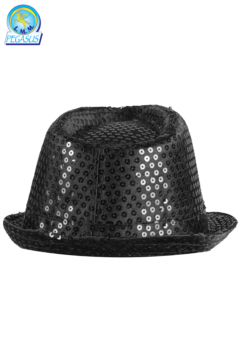 CAPPELLO PAILLETTES NERO